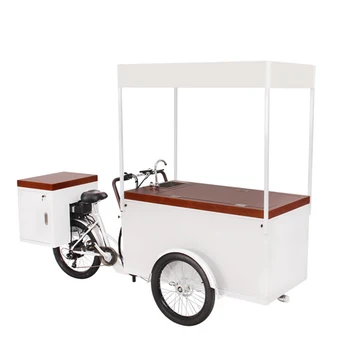 

ice cream cart bike with freezer vending tricycle for sale