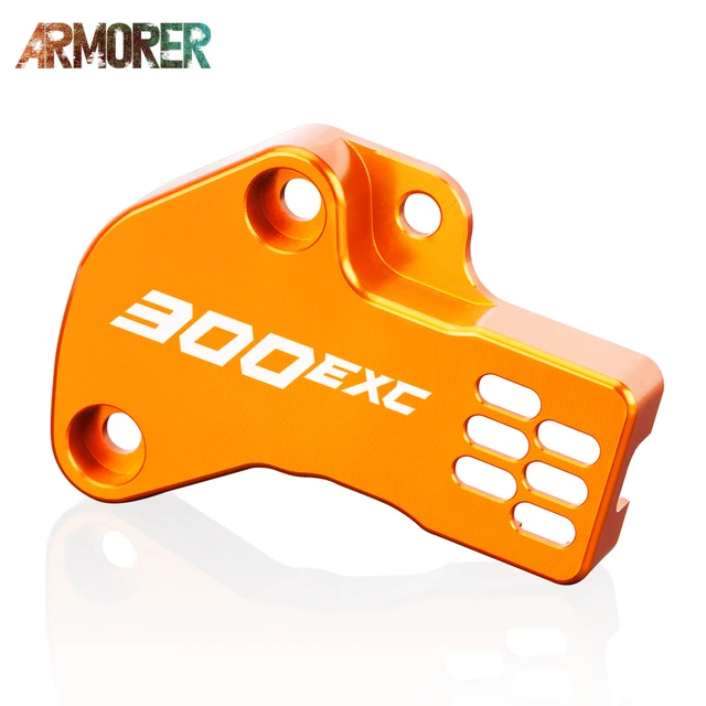 EXC 300 TPI TPS Sensor Guard For KTM TPI 300 EXC 300EXC TPI Six Days Motorcycle TPS Guard Cover Protector 2018 - 2022  2020 2021 300EXC Orange