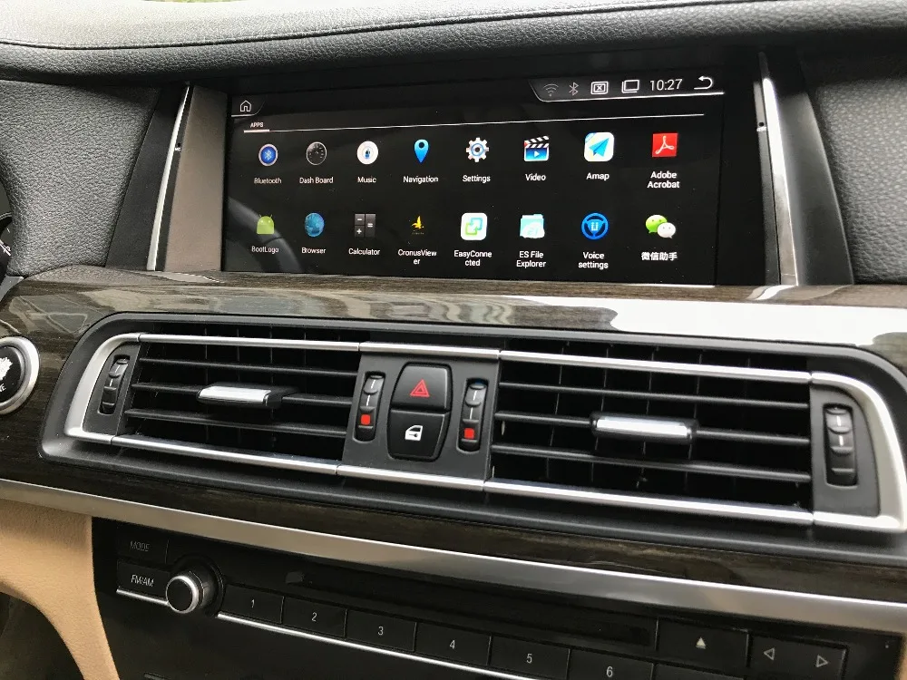10,25 ''1920*720 Resolutio Android Сенсорный экран для BMW серии 7 2010-2012 с мультимедийным плеером стерео дисплей gps навигация