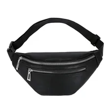 Поясная сумка для мужчин и женщин, модная сумка с двойной молнией из искусственной кожи, поясная сумка высокого качества, женская сумка, сумка для женщин,# H15