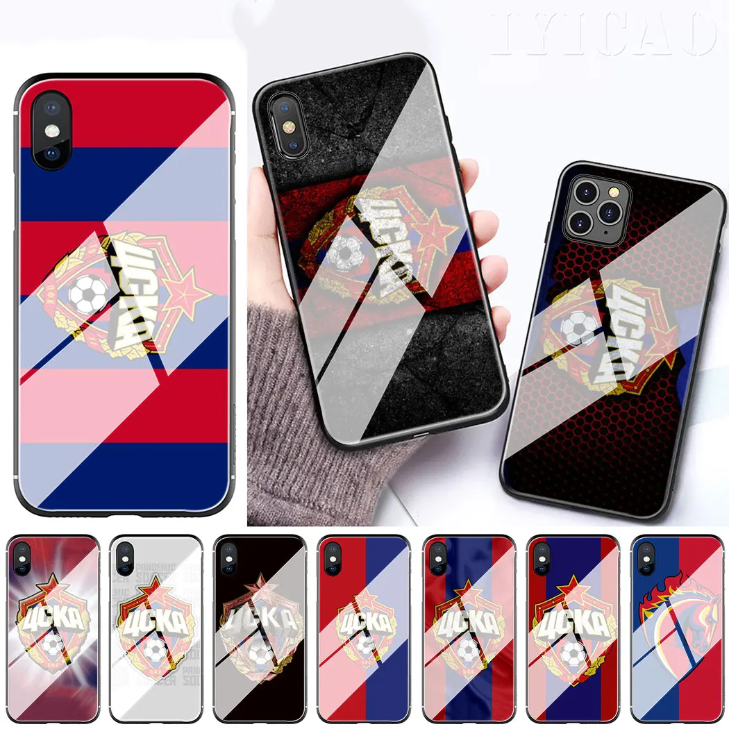 Чехол IYICAO из закаленного стекла для телефона Apple iPhone 11 Pro XS Max XR X 8 7 6S Plus SE |