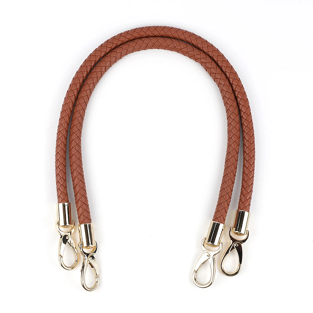 2pcs 60CM Leather Bag Handles DIY Replacement Bag Straps Detachable Shoulder Bags Handbag Handles Bag Accessories Parts
