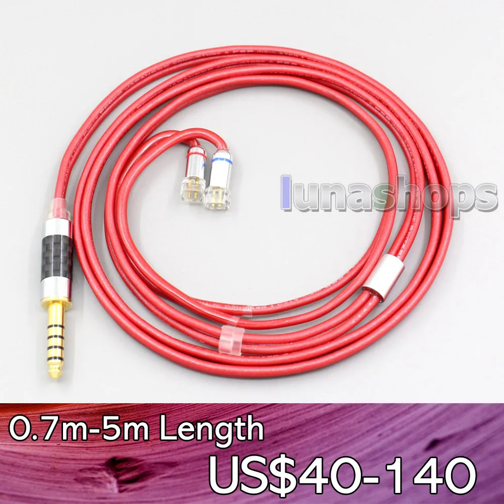 LN006671 99% чистый PCOCC кабель для UE11 UE18 pro QDC Gemini-S Anole V3-C V3-S V6-C | Электроника