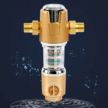 

1/2 Inch Pressure Control Water Purifier Large Flow Pre-Filter Home Backwash Water Pipe Pressure Regulator Water Purifier