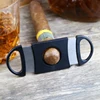 COHIBA Cigar Cutters Brand Stainless Steel Metal Classic Cigar Cutter Cigar Scissors Gifts ► Photo 3/6