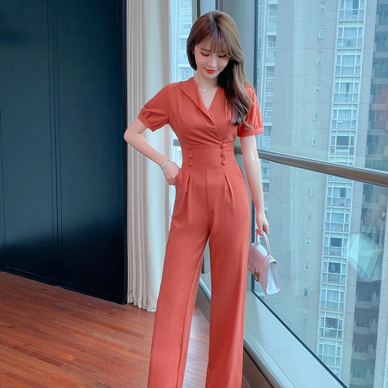Wide Leg Korean Jumpsuit atelieryuwa.ciao.jp