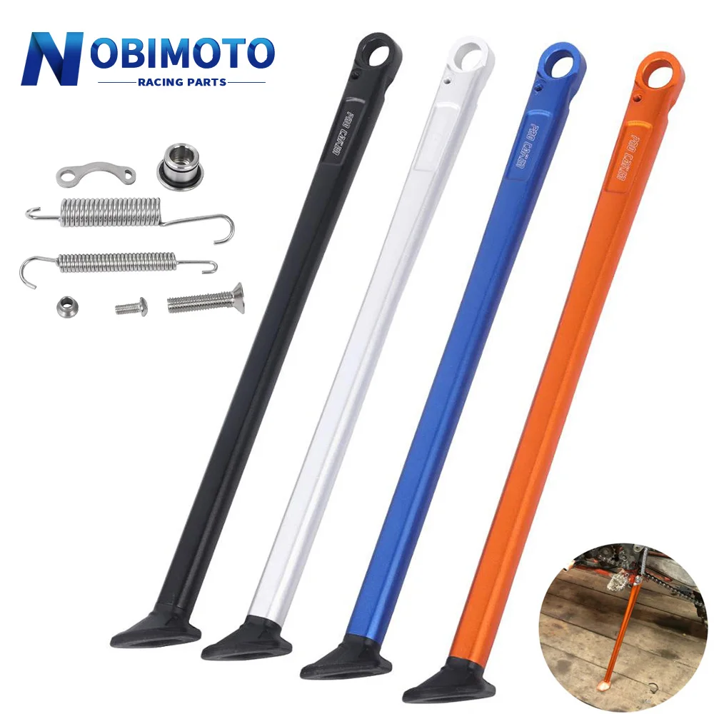 

NOBIMOTO-Parking Side Stand Kickstand+Spring Motorcycle CNC Alloy Forged For EXC EXC-F XC XC-F XC-W EXC-R XCF-W EXCF XCW XCR-W