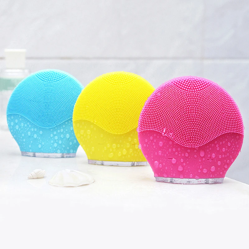 

Professional Ultrasonic Vibration Electric Facial Cleansing Face Washing Brush Skin Blackhead Remover Pore Cleaner Face Massage