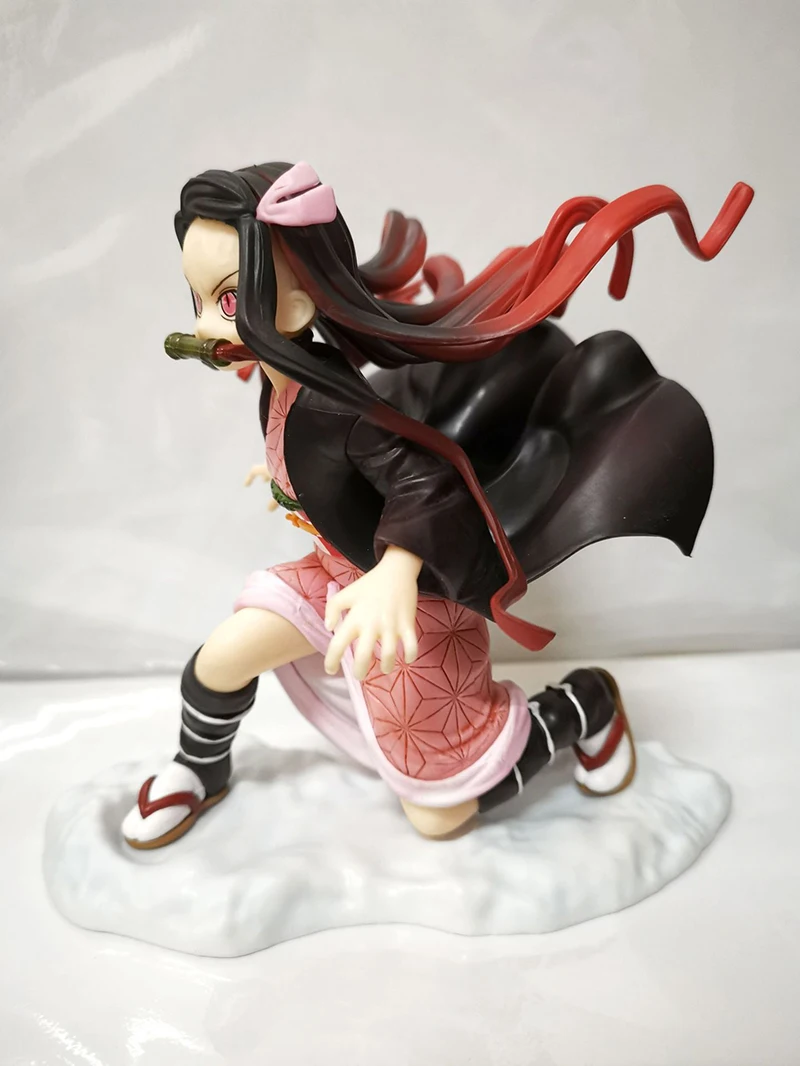 Demon Slayer Kimetsu no Yaiba Artfx J Nezuko Kamado Tanjiro Kamad ПВХ экшн фигура аниме модель игрушки коллекция кукла подарок