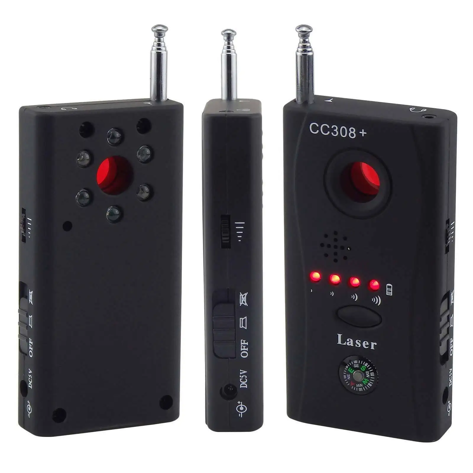 Анти шпион беспроводной GPS детектор сигнала камера GSM RF аудио ошибка объектив полный диапазон трекер Finder устройство конфиденциальности безопасности США ЕС Plug