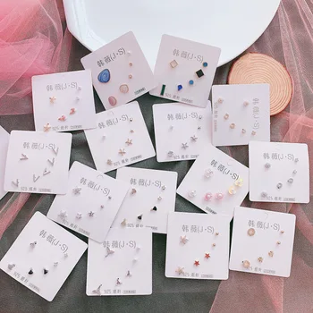 

30 Pairs/lot fashion classical women earrings wholesale small size earring jewelry lot 201031-81