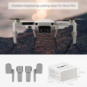 

1Set Folding Extended Landing Gear Leg Support Protector for DJI Mavic Mini Drone Kit