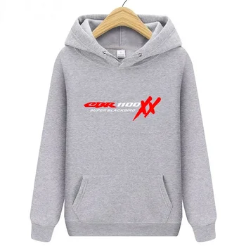

Mens Hoodie Sweatshirts Man hooded pullover sportwear knitted terry breathable S135 CBR 1100 XX SUPER BLACKBIRD jersey CoatS-5XL