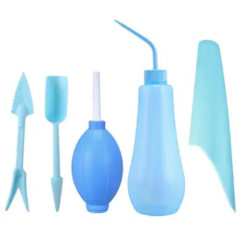 

5pcs Durable Practical Useful Portable Mini Planting Tools Growing Flowers Potted Tools Kit Garden Tools Set for Shop Home Store