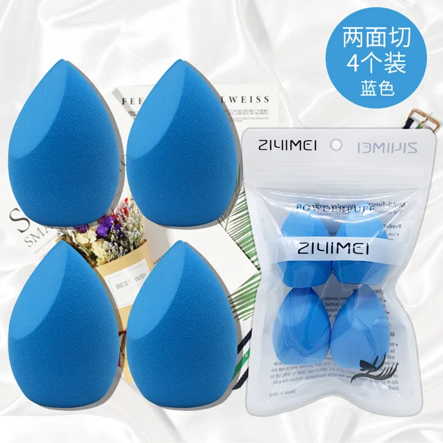 Gourd Powder Puff Wet And Dry Dual Purpose Beauty Tool Not Eat Powder Cosmetic Egg Cotton Puff Water Droplet Makeup Sponge 2