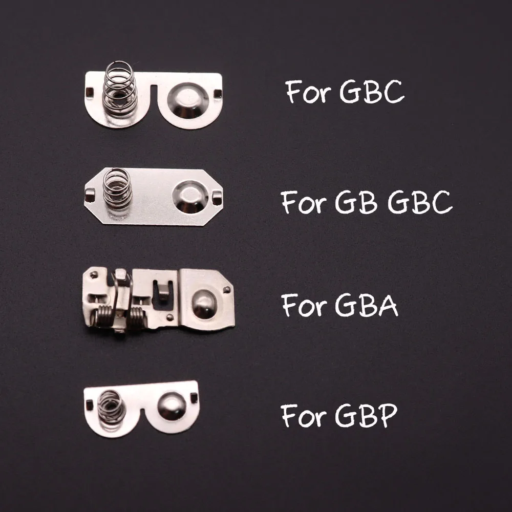 1 Pz Terminali Batteria Contatti A Molla Per Nintendo Game Boy Advance Macchina Da Gioco Batteria Contatti Metallici Per Gba Gbc Gb Tb