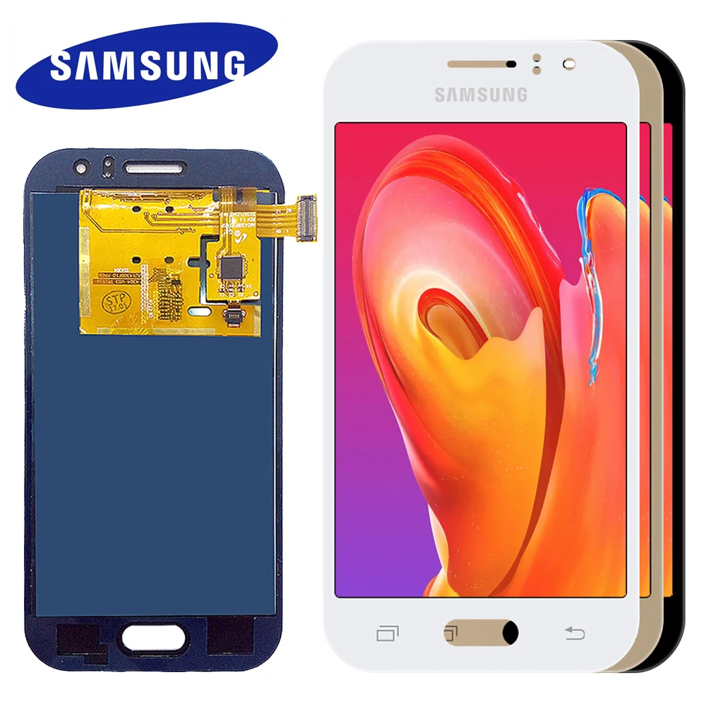 5 шт./лот ЖК дисплей для Samsung J1 Ace J110 можно отрегулировать с сенсорным экраном