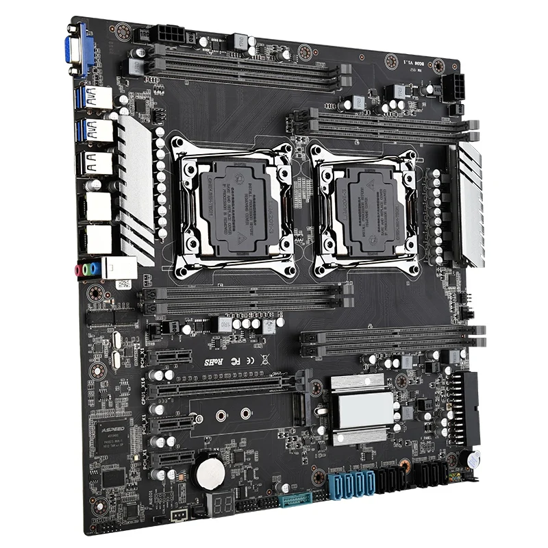 Материнская плата X99 LGA2011 ATX USB3.0 SATA3.0 M.2 NVME SSD 256 Гб DDR4 ОЗУ поддержка ЦП Int el Xeon E5
