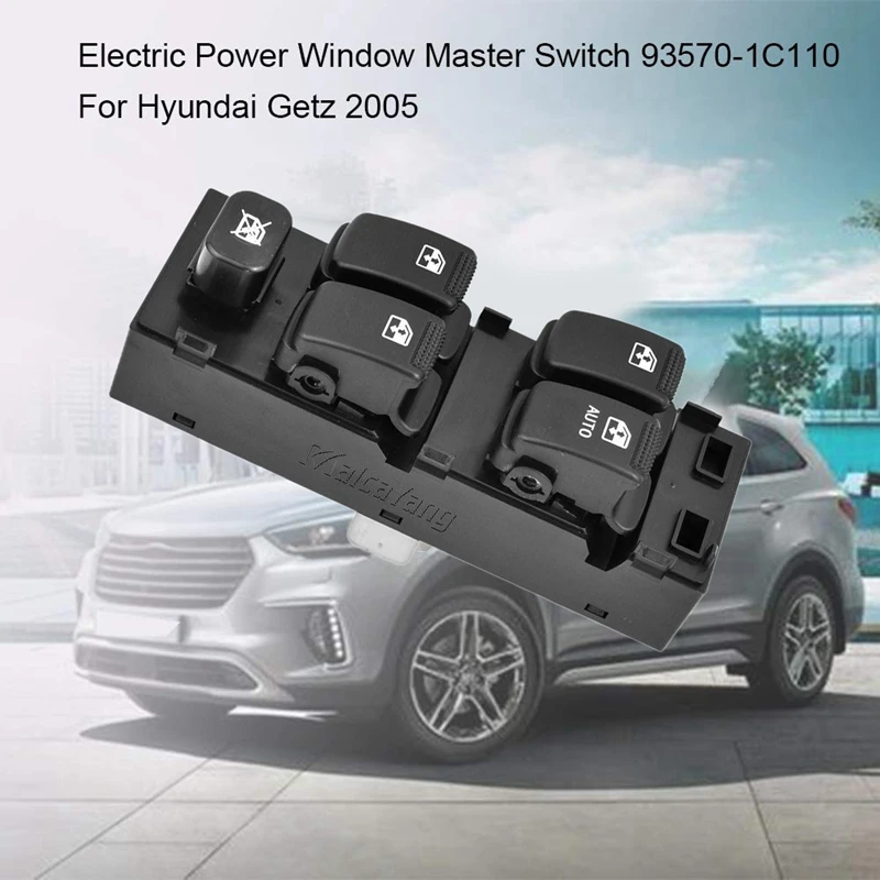 Car Power Window Regulator Switch Button for Hyundai Getz 2003-2010 Matrix 2006-2011 93570-1C110 | Автомобили и мотоциклы