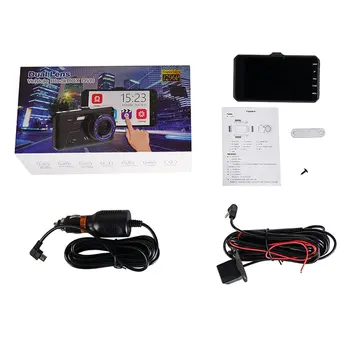 

A11 4.0" Car DVR Rear View Mirror Night Video Recorder Dual Cam Reversing Camera Driving Recorder HDMI Video Recorder