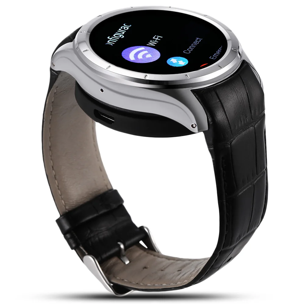 Q3 Plus 1,39 дюймов Android 5,1 3g Smartwatch телефон MTK6580 четырехъядерный 1. 3G Гц 512 МБ ram 4 Гб rom Bluetooth 4,0