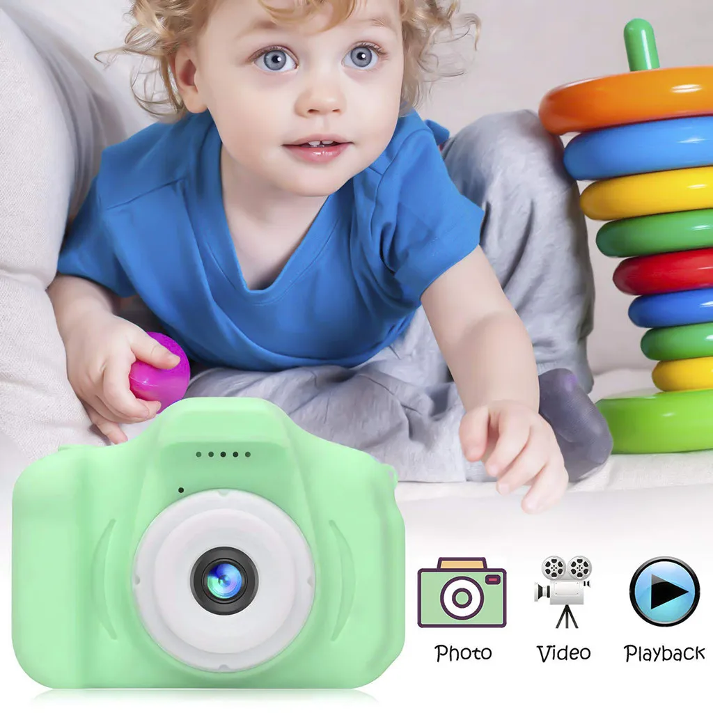 new Kids Digital Camera Children's Camera 2.0 LCD Mini Camera Children's Camera 32G SD Card Great Gift for Kids