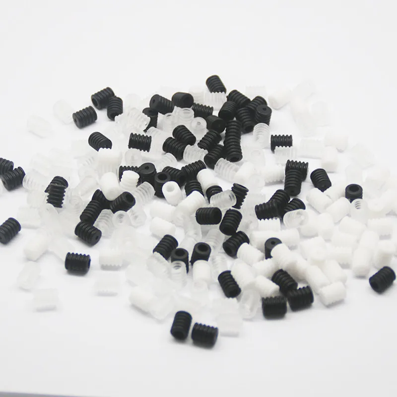 

1000 pcs/lot Face Mask Silicone Threaded Cord Locks Toggles Drawstring Adjustable Lanyard Buckle Elastic Non Slip Stopper button