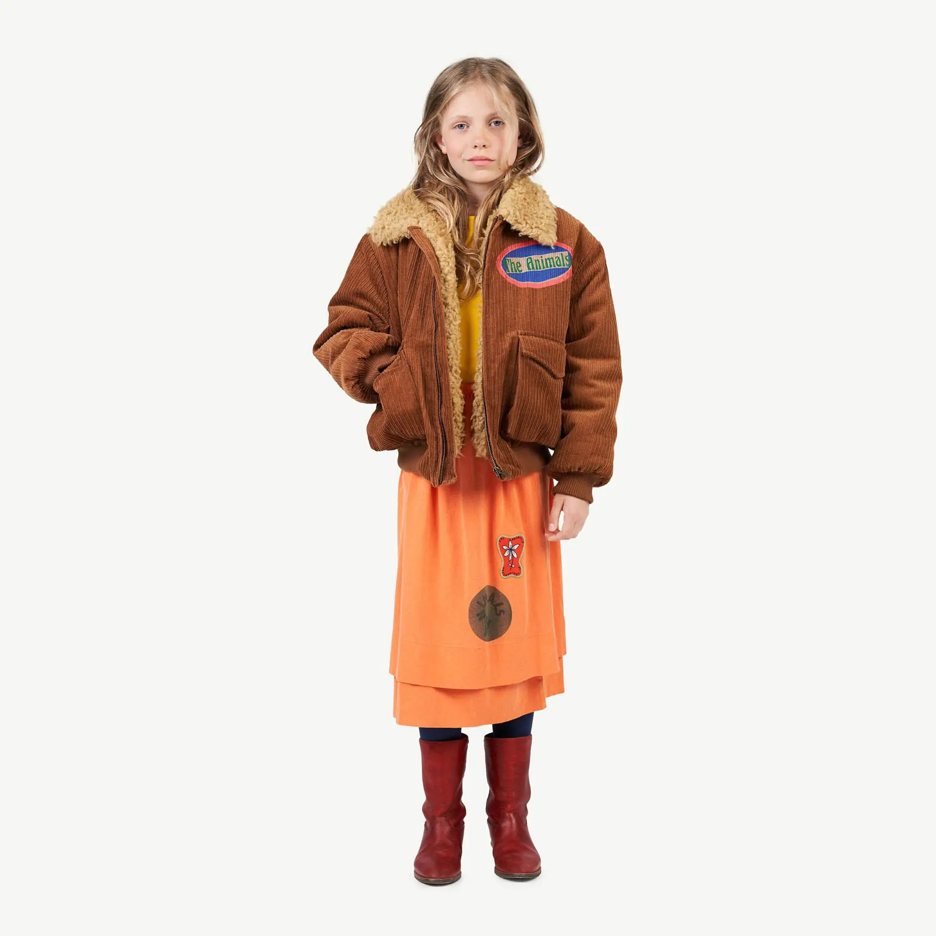 Зимнее пальто для маленьких девочек Джинсовая куртка с воротником из искусственного меха Одежда для мальчиков и девочек куртки для малышей Детское пальто Верхняя одежда для холодной русской погоды