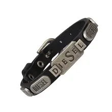 Vintage Koeienhuid Armband Persoonlijkheid Fashion Trend Hip Hop Overdrijving Paar Armband voor Vrouwen Sieraden Mannen Armband Punk Gift(China)