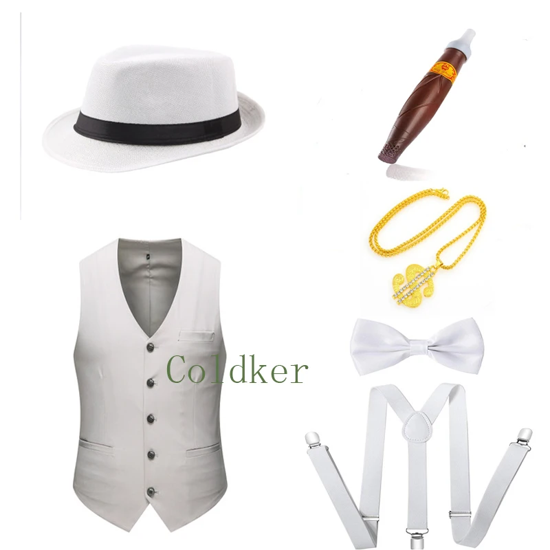 Костюм женский для косплея 1920s мужской Гэтсби жилет в гангстерском стиле набор