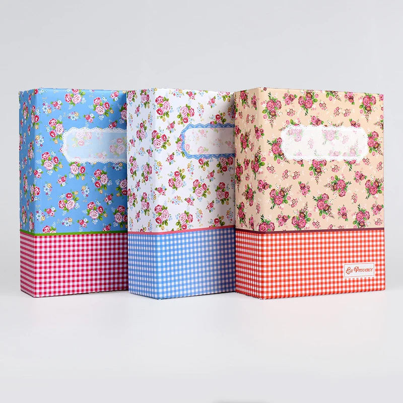 

Hot sale 100 Pictures Pockets Photo Album Interstitial Photos Book Case Kid Album Storage Family Wedding Memory Gift