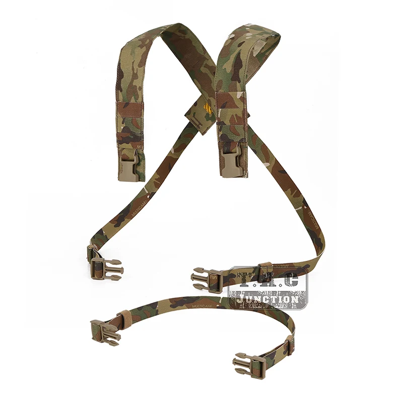 

Emerson Vest Tactical Replacement X-harness Kit Suspenders Shoulder Straps For D3CR/D3CR H/ D3CR Micro Chest Rig Multicam