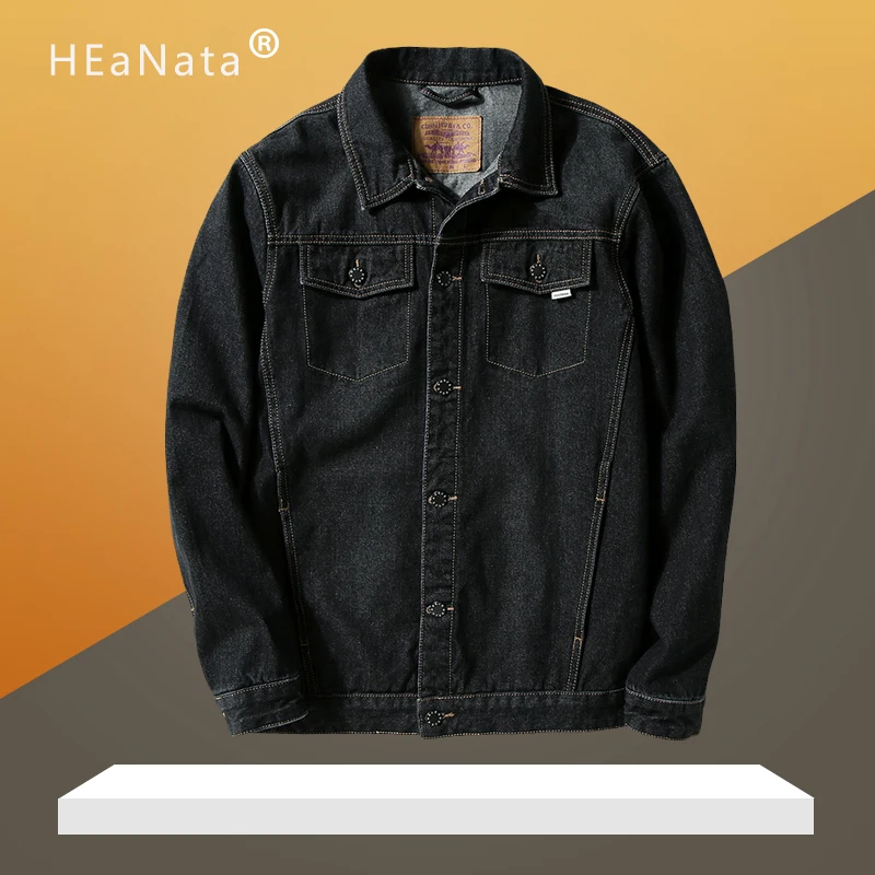 Spring Autumn Denim Jacket Mens Trendy Fashion Thin Cotton Plus Size 7XL Bomber Jackets and Coats Male Cowboy Jeans Jackets Male