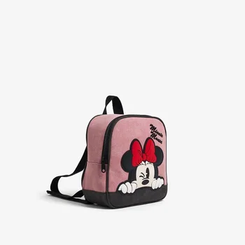 

Pink canvas children's cute backpack small school bag