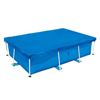

Rectangle Swimming Pool Cover Waterproof Cover For Garden Outdoor Paddling Pools Prevent Leaves