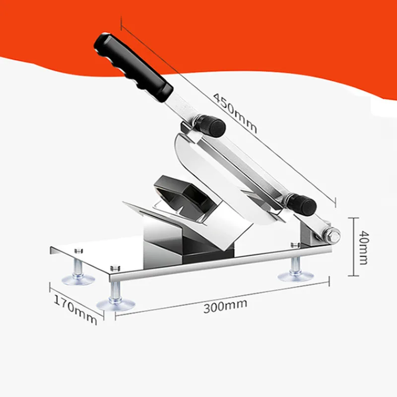 Ручная ломтерезка для ягненка, домашняя ручная машина для мяса, коммерческая стиральная машина для ягненка, замороженная баранина в рулоне