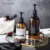 250/500 мл Nordic Style Brown Bath Refillable Bottle Shower Gel Shampoo Press Bottle Shower Gel Refillable Bath Storage Bottles