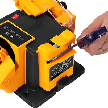 

Drill Sharpener Multifunction Sharpener Household Grinding Tool Drill Sharpener for Knife Twist Drill HSS Drill Scissor Chisel