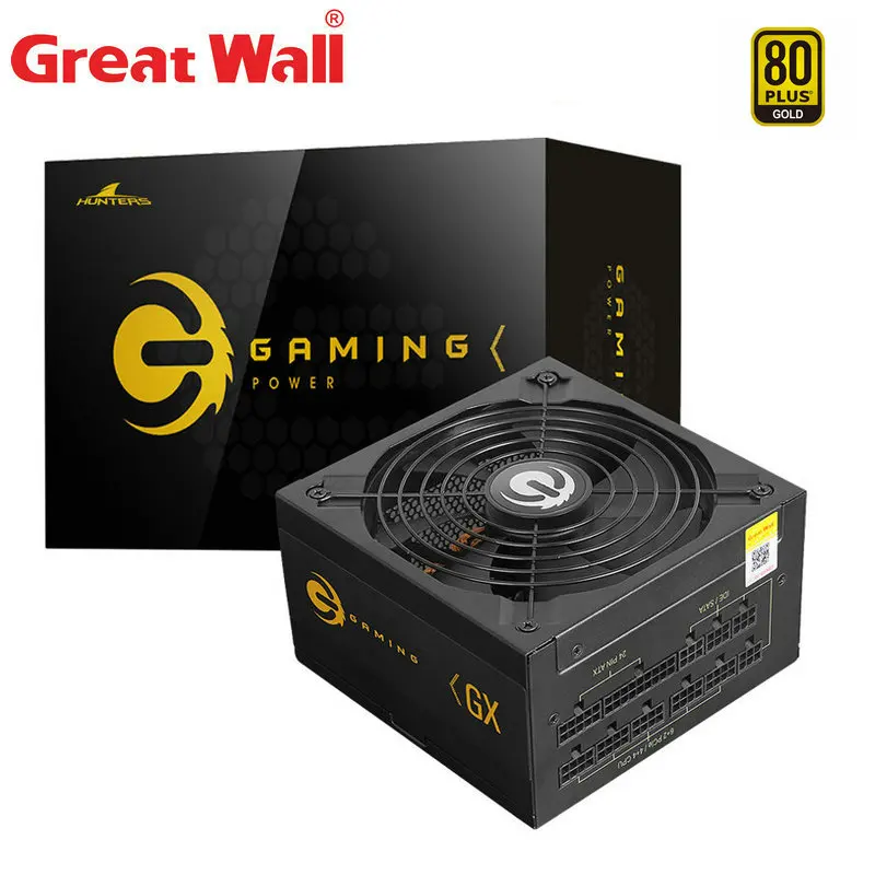 Блок питания Great Wall 850 Вт для ПК PSU 80 Plus Gold E Sport блок компьютера ATX 12 в 140 мм