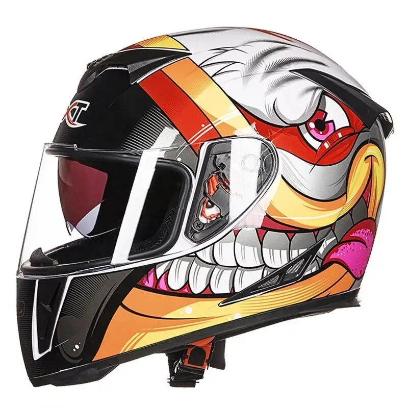 GXT шлем для мотоциклистов, новинка, шлемы для мотокросса, шлемы для мотоциклистов, Мужские шлемы для мотоциклистов - Color: 14