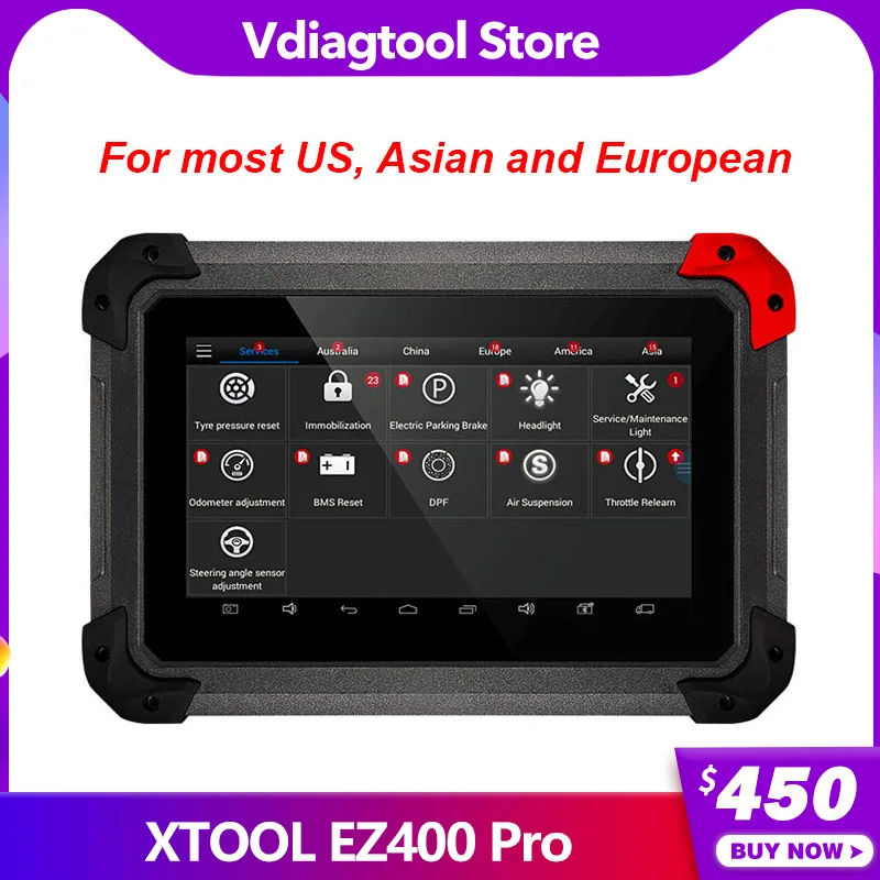 100% Оригинальный диагностический инструмент XTOOL EZ400 PRO автоматический Xtool Pro