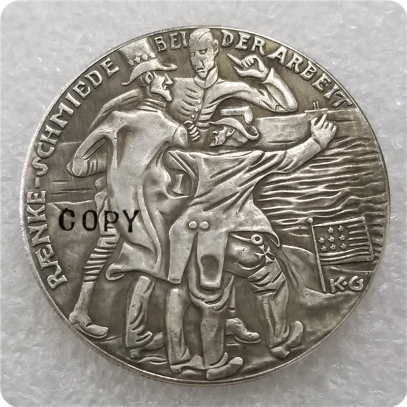 

Type #3_1916 Karl Goetz Germany Copy Coin