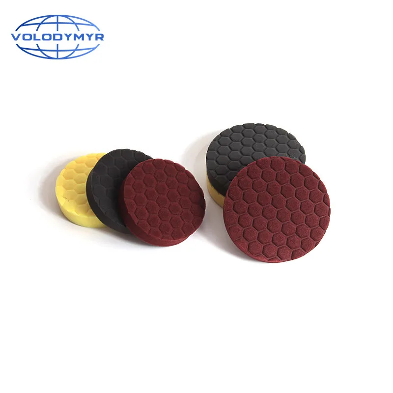 

Polishing Pad Car Polish Pads Hexagonal Pattern Type with 6 Inch Hook and Loop Work with Cars Polisher Buffer for Buffing