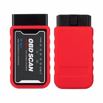 

ELM327 WiFi bluetooth V1.5 PIC18F25K80 Chip OBD II Diagnostic Tool IPhone/Android/PC ELM327 V 1.5 ICAR2 Auto Scanner Code Reader