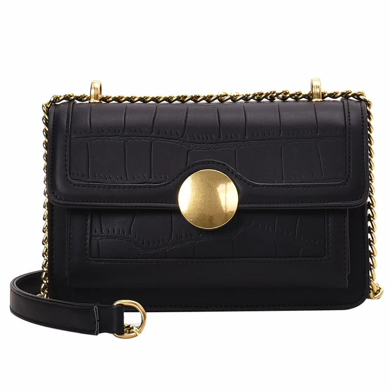 

iVog New Arrival Everyday Female Small Shoulder Crossbody Handbag gg Black Chain Fashion Hand Bags for Women 2019