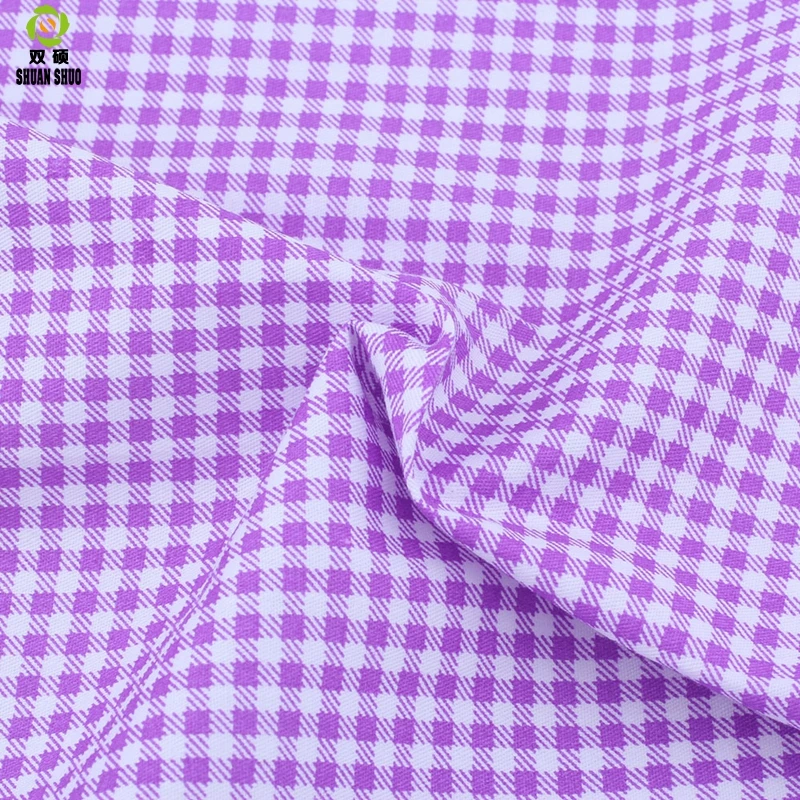 Shuanshuo Tissus Cotton Patchwork Fabric Telas Fat Quarter Bundles Fabric For Sewing DIY Crafts Purple Color 40*50cm 5pcs/lot