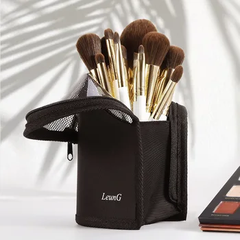 

Vertical Type Makeup Brush Storgage Bag Tube Large Capacity Bag Box Dustproof INS Wind Empty Case Industry Portable Brush Bucket
