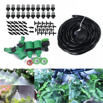 

Water Irrigation Kit Micro Drip Watering System Plants Garden Tool Sprinkler New