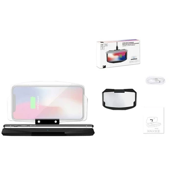 

HUD Mobile Phone Bracket of Car Navigation Projector, HD Folding Wireless Head Up Display Bracket, with Anti Skid Pad