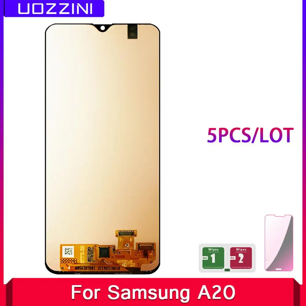 ЖК-дисплей для Samsung Galaxy A20 A205/DS A205F A205FD A205A дисплей с сенсорным экраном и